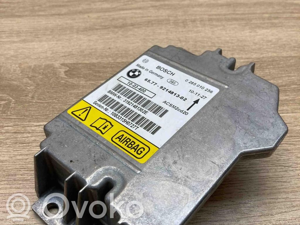 BMW X5 E70 Centralina/modulo airbag 