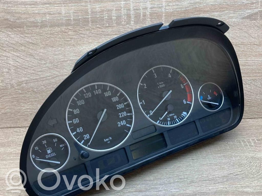 BMW 5 E39 Vitezometru (grup de instrumente) 