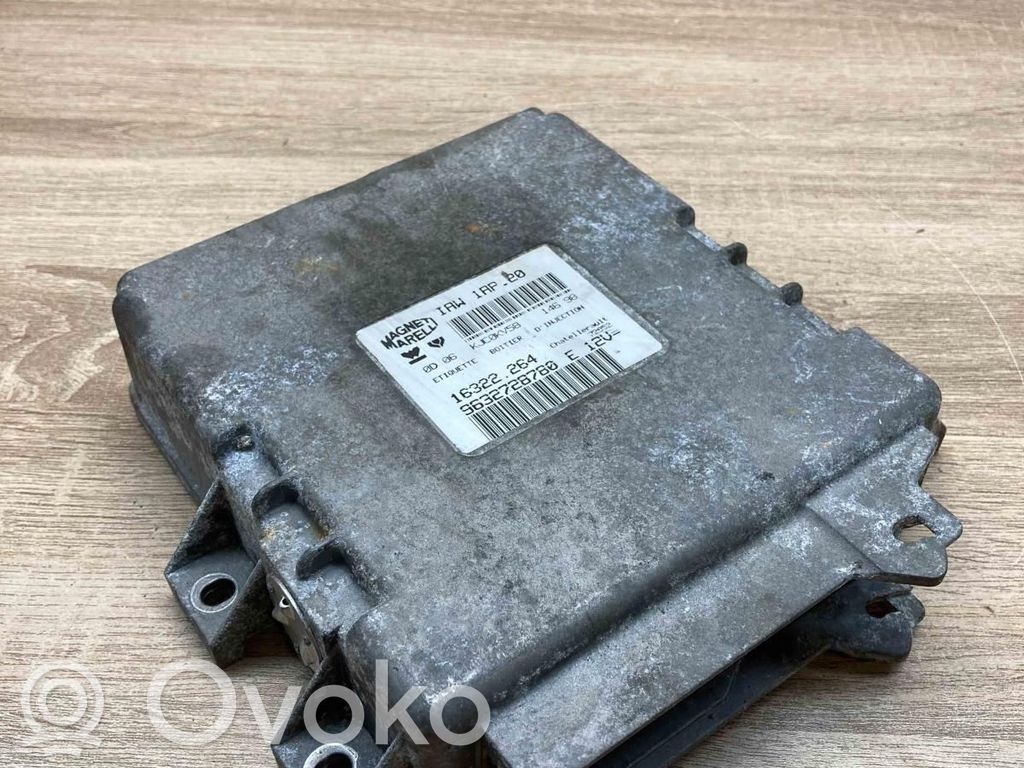 Citroen Berlingo Unité de commande, module ECU de moteur 
