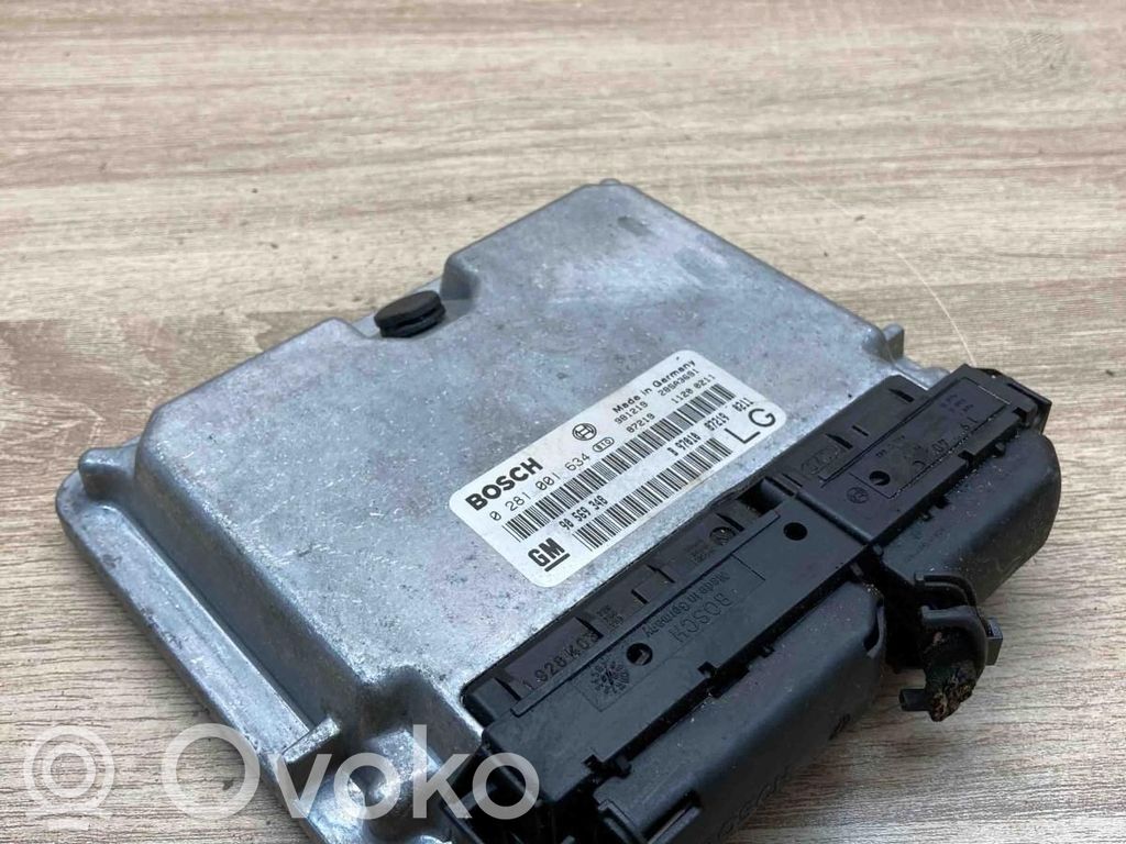 Engine control unit/module ECU   90569348,0281001634,LG