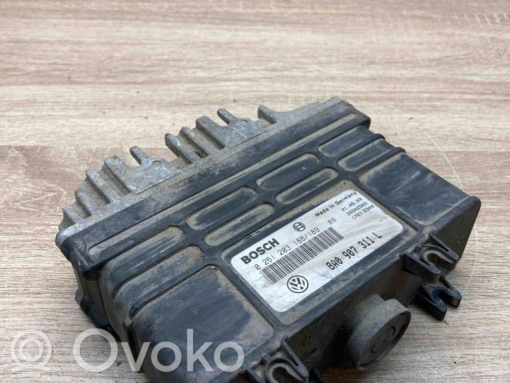Audi 80 90 B3 Centralina/modulo motore ECU 