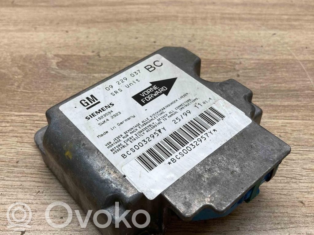 Opel Astra G Centralina/modulo airbag 