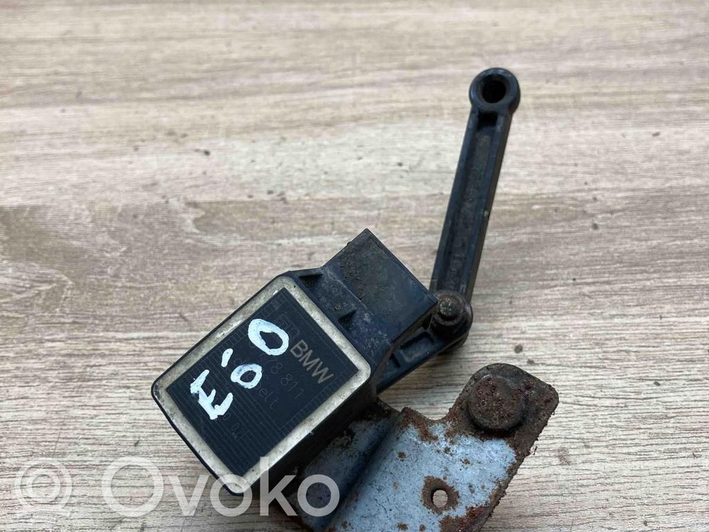 BMW 5 E60 E61 Sensore di livello altezza posteriore sospensioni pneumatiche 