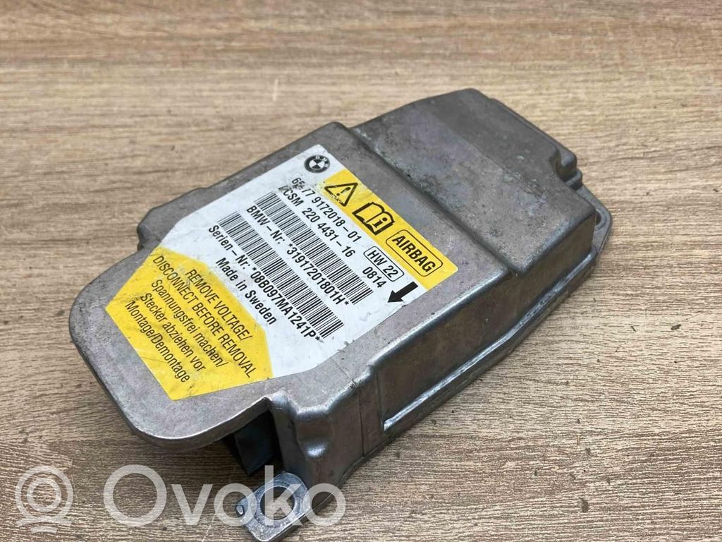 Unidad de control/módulo del Airbag   9172018,220443116