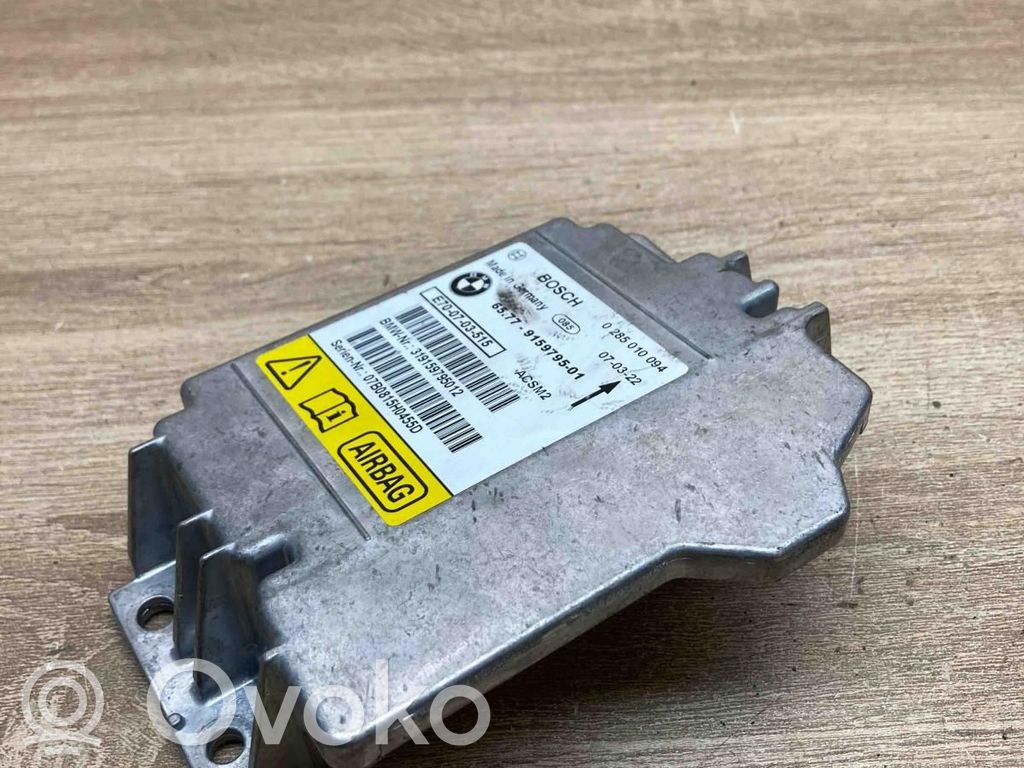 Airbag control unit/module   9159795,0285010094