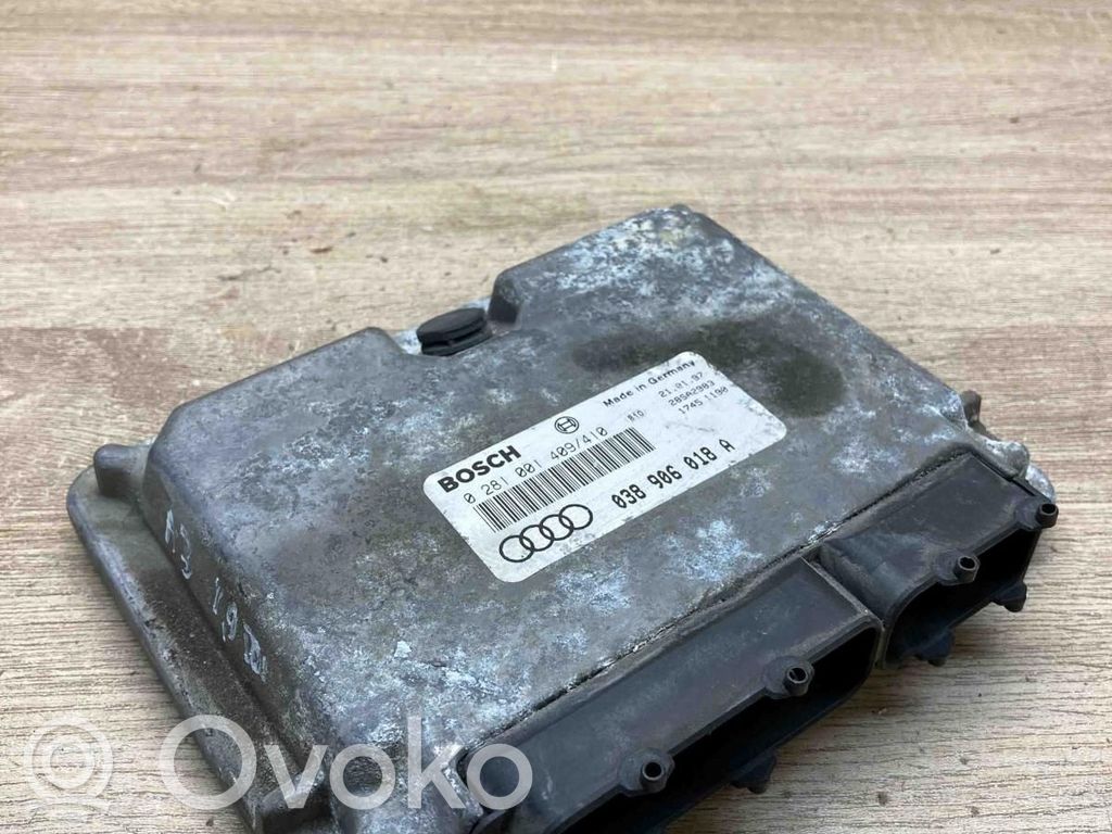Engine control unit/module ECU   038906018A,0281001409