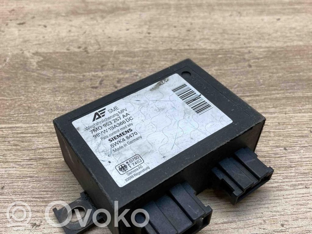 Volkswagen Sharan Unitate/modul comandă imobilizator 