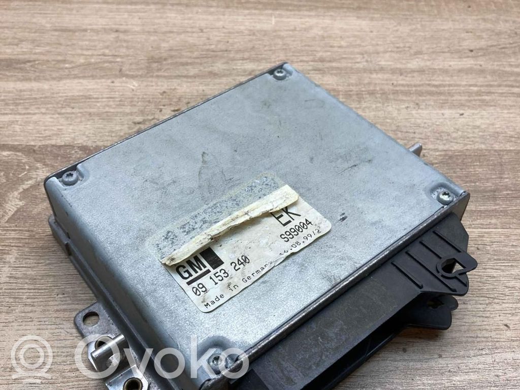 Engine control unit/module ECU   09153240,S99004,EK