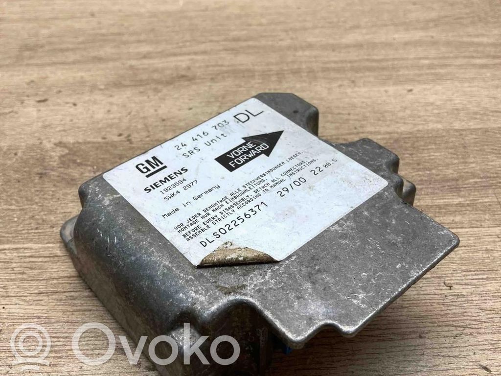 Opel Astra G Centralina/modulo airbag