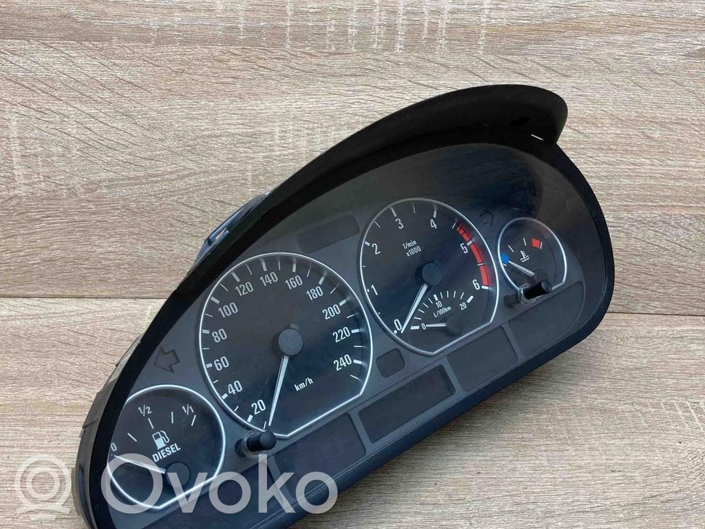 BMW 3 E46 Speedometer (instrument cluster) 