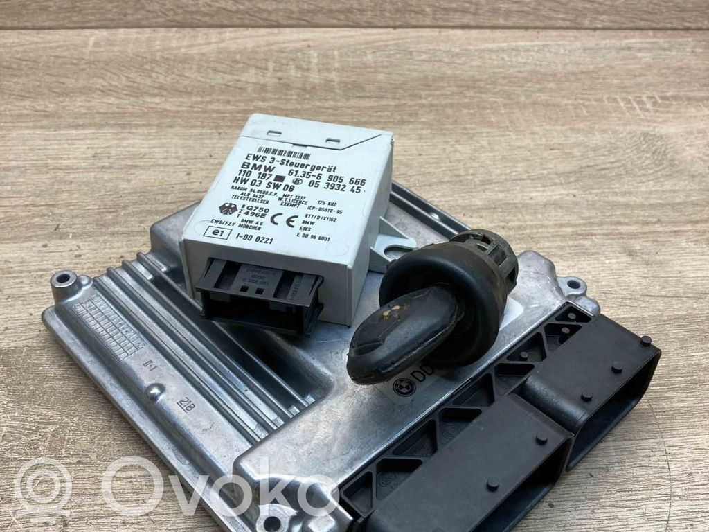 BMW 3 E46 Engine ECU kit and lock set 