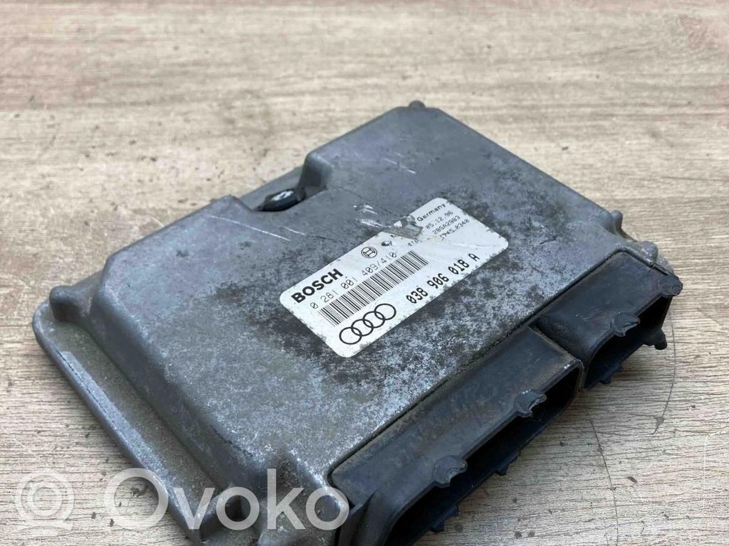 Engine control unit/module ECU   038906018A,0281001409
