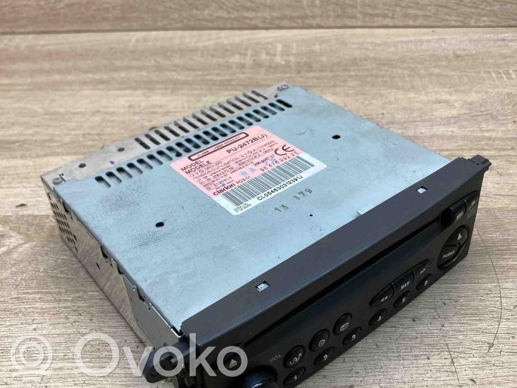 Citroen C5 Rămă unitate radio/GPS 