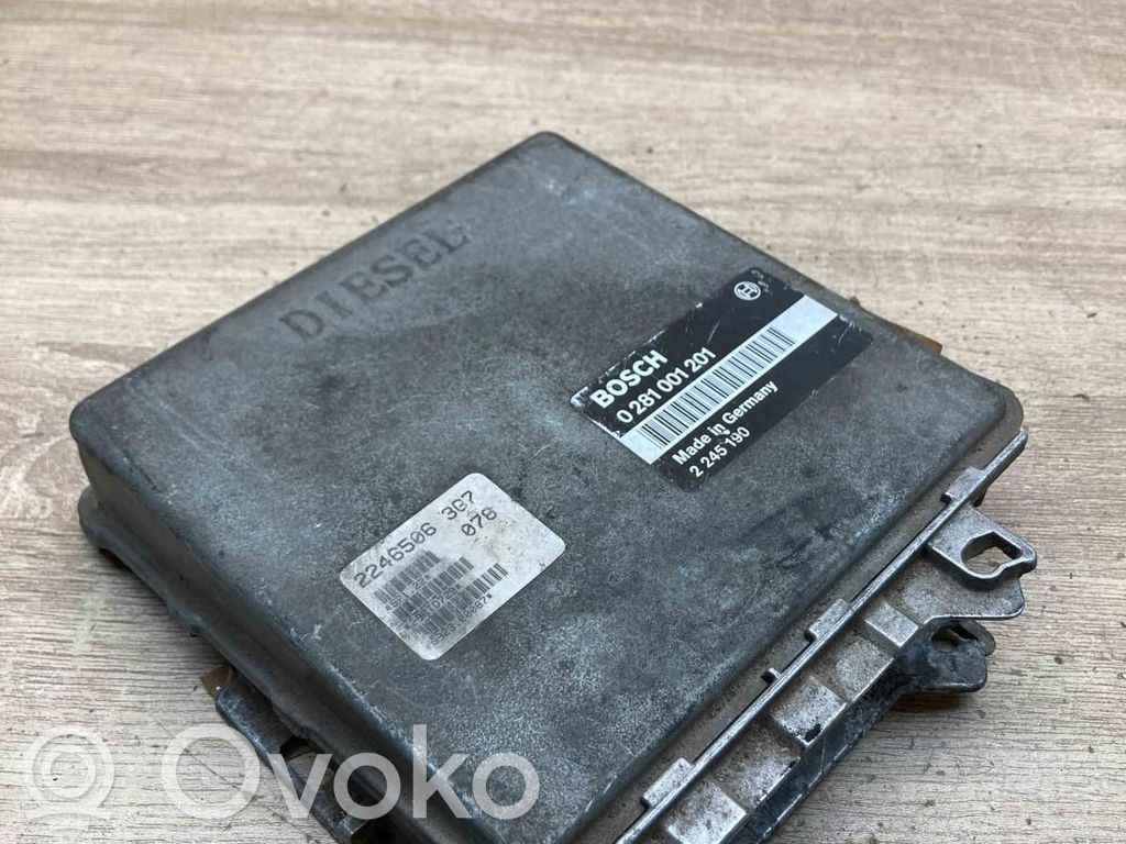 Engine control unit/module ECU   2245190,0281001201