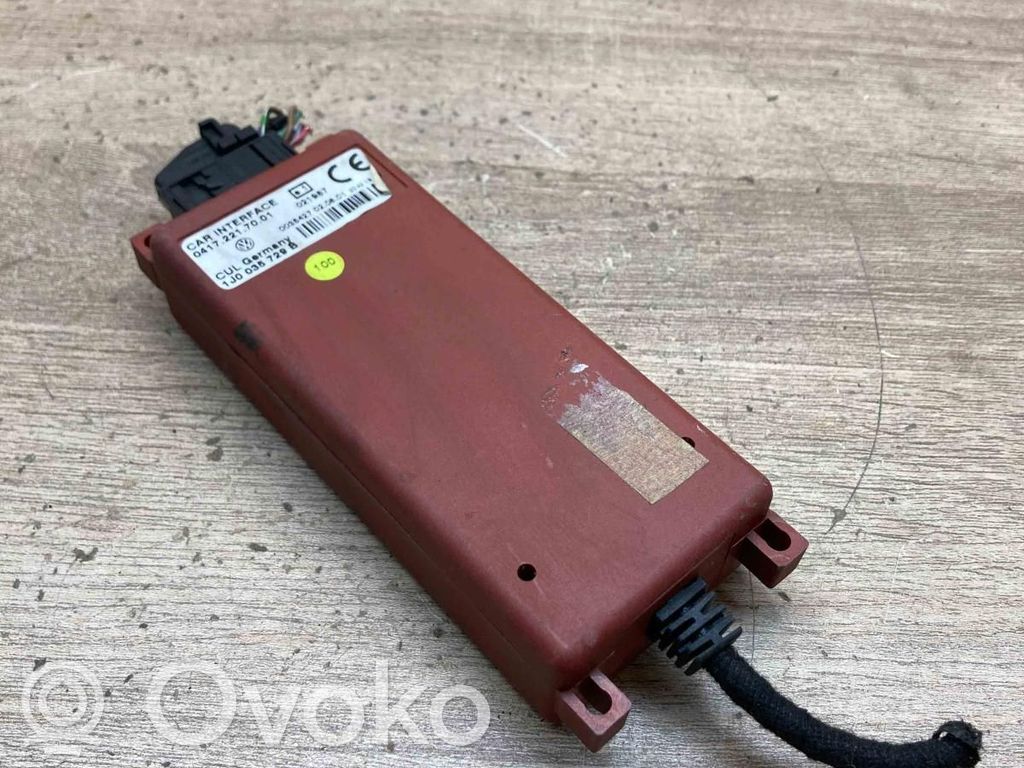 Volkswagen Bora Unité de commande, module téléphone 