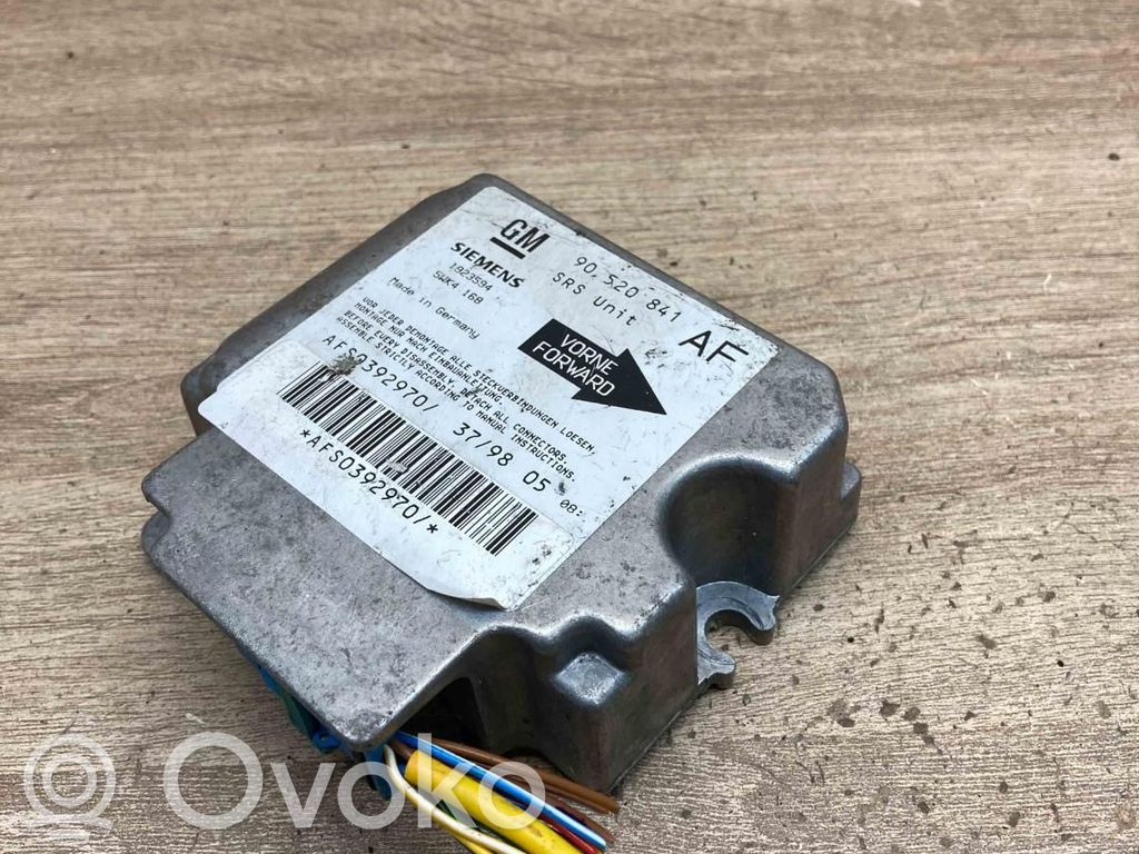 Opel Astra G Unitate/modul de comandă airbaguri 
