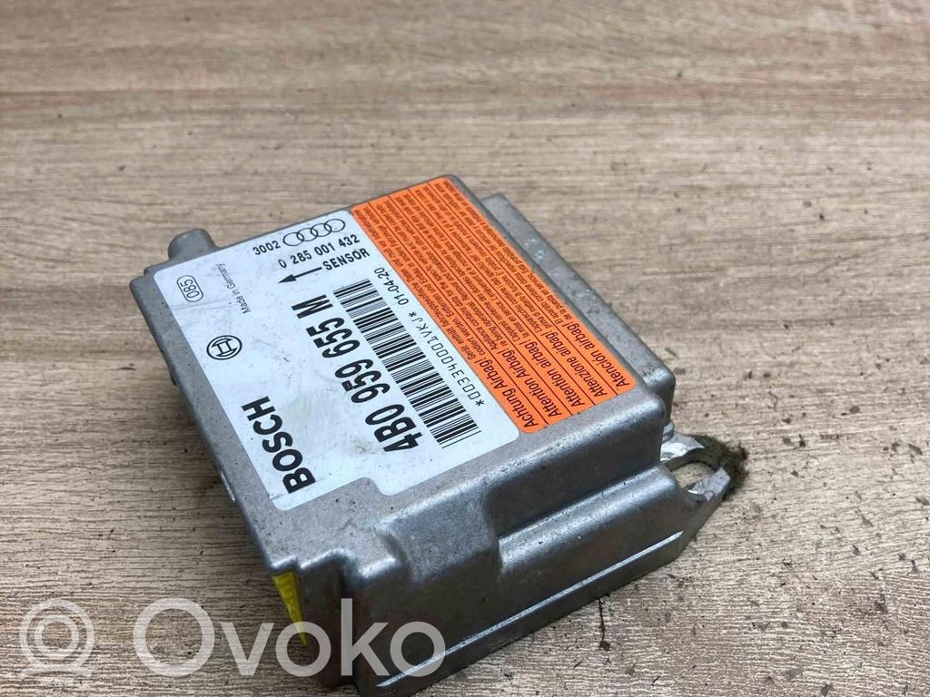 Unidad de control/módulo del Airbag   4B0959655M,0285001432