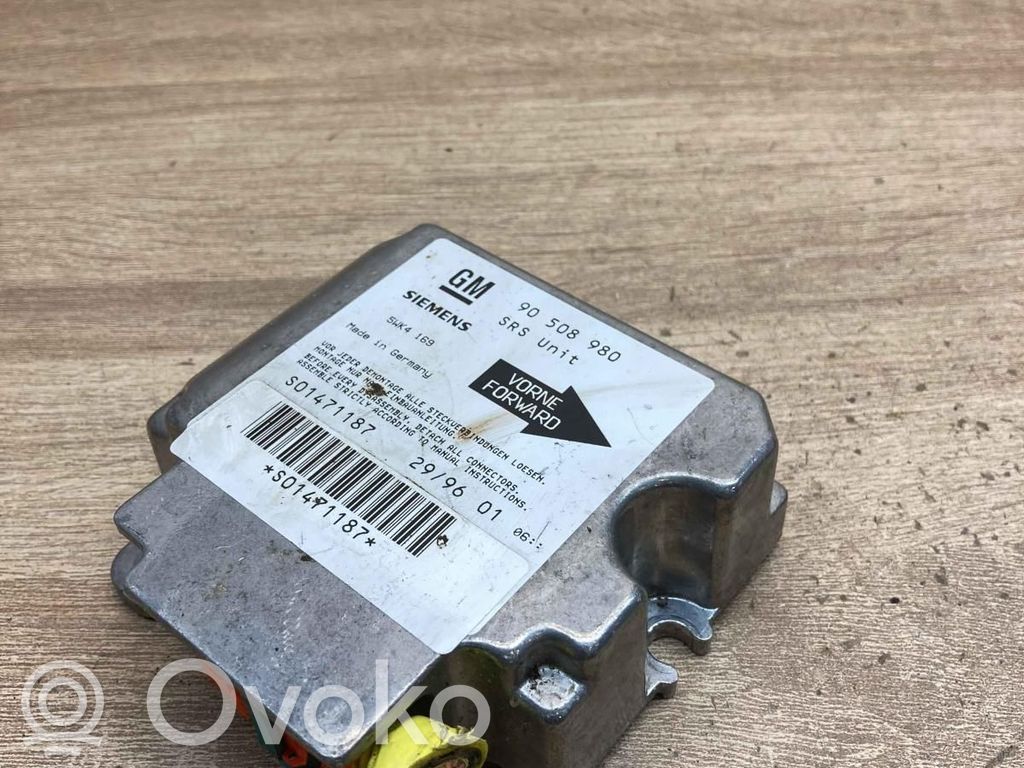 Opel Vectra B Unitate/modul de comandă airbaguri 