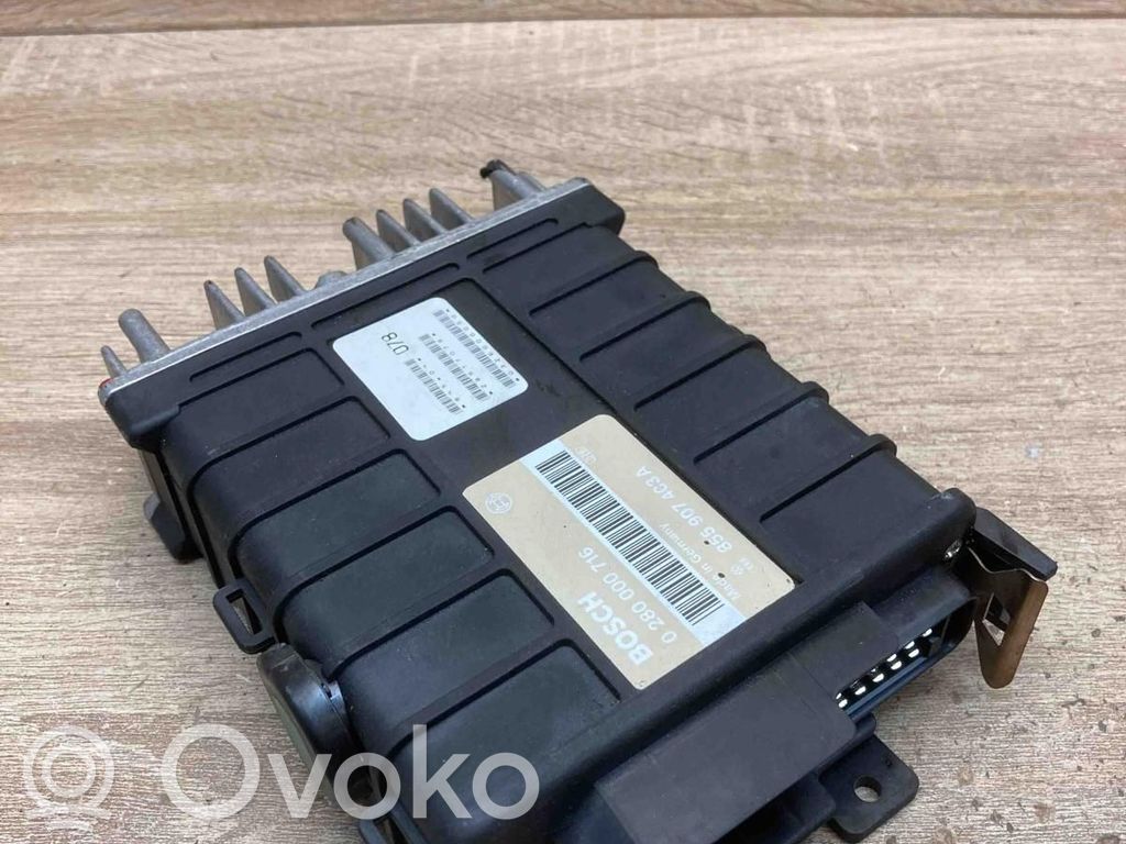 Engine control unit/module ECU   855907403A,0280000716