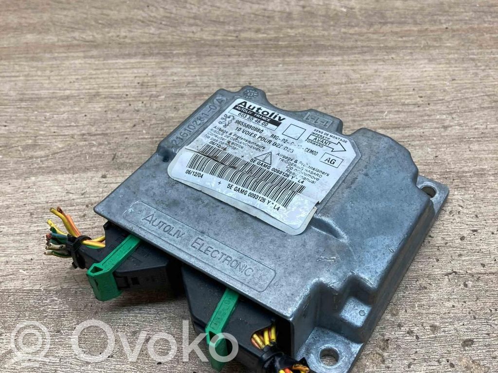 Peugeot 407 Unitate/modul de comandă airbaguri 