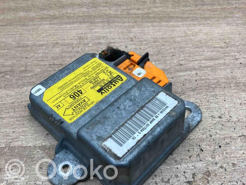 Peugeot 406 Unitate/modul de comandă airbaguri 