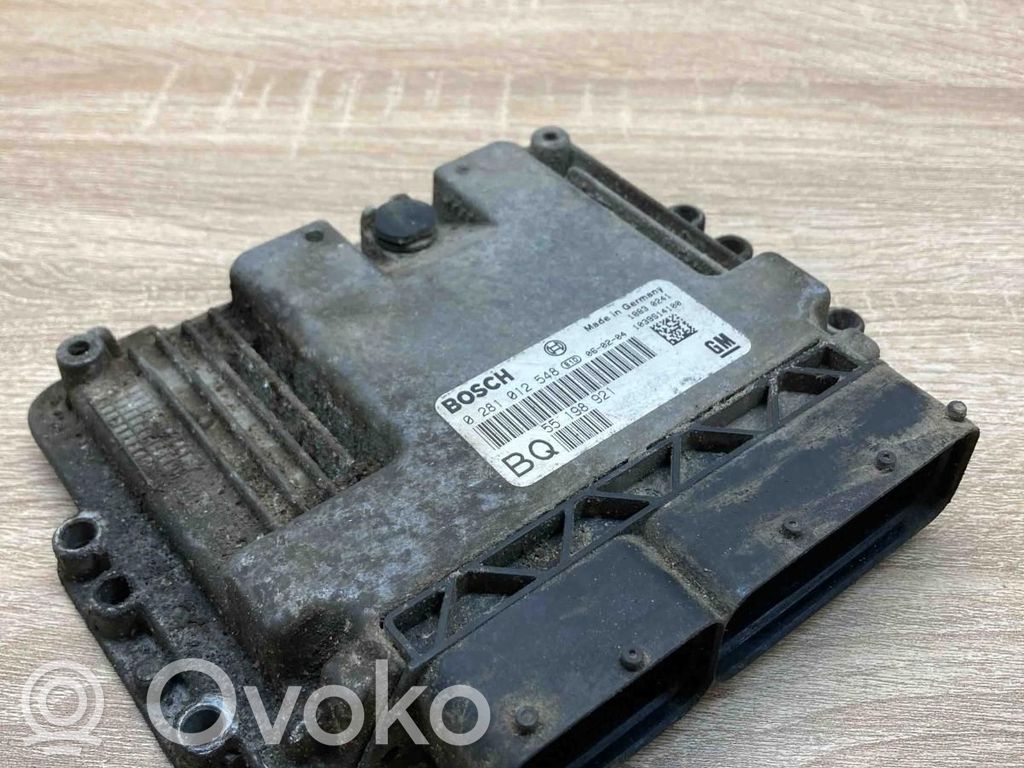 Opel Astra H Unidad de control/módulo ECU del motor 