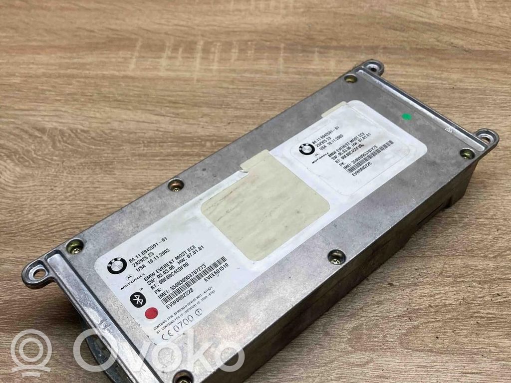 BMW 5 E60 E61 Moduł / Sterownik Bluetooth 