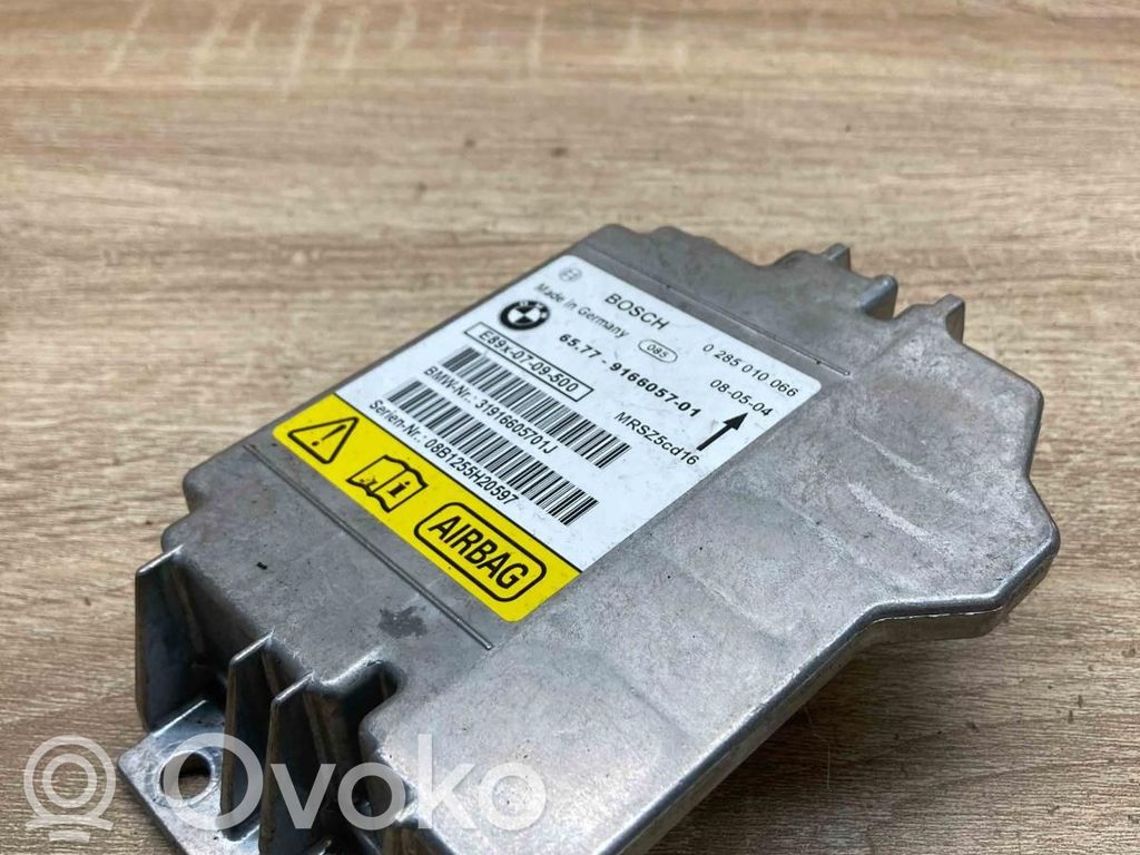 Airbag control unit/module   9166057,0285010066,SAFE
