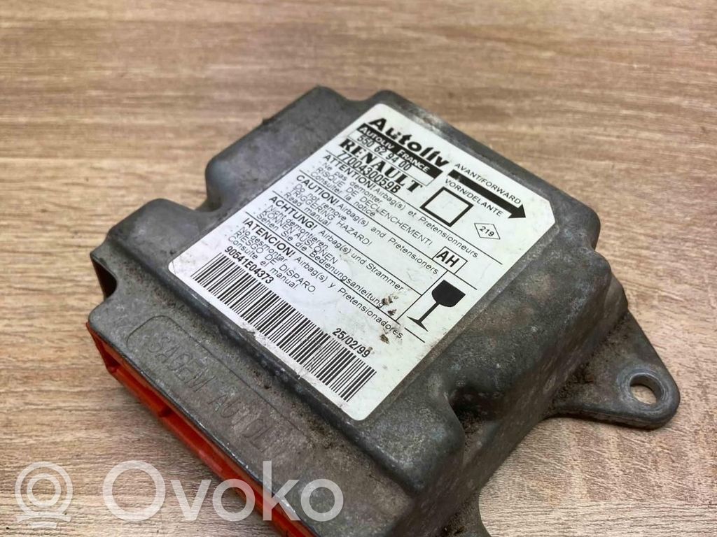 Renault Megane I Sterownik / Moduł Airbag 