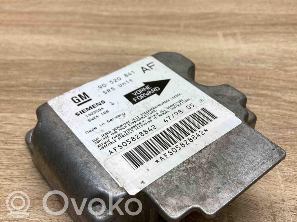 Opel Astra G Unitate/modul de comandă airbaguri 