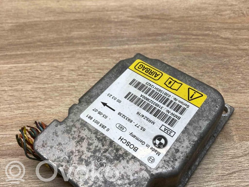 BMW 3 E46 Unitate/modul de comandă airbaguri 
