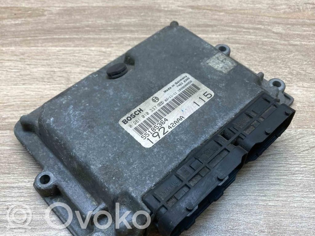Engine control unit/module ECU   55185364,0281010337,USED