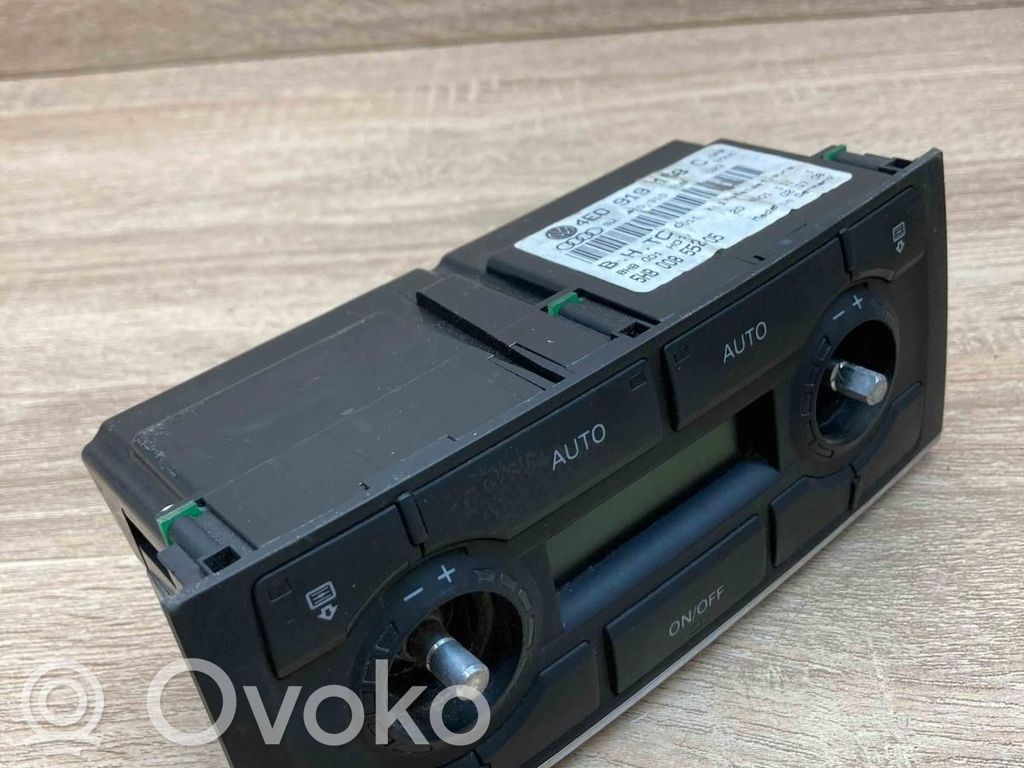 Climate control unit   4E0919158C,4E0910158