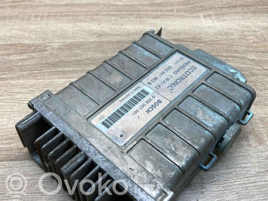 Engine control unit/module ECU   893907383B,0285007061,71816762