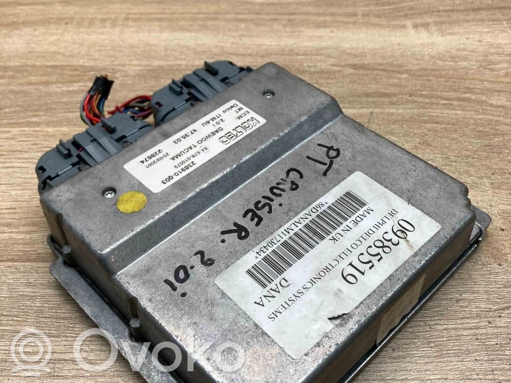 Engine control unit/module ECU   09385519