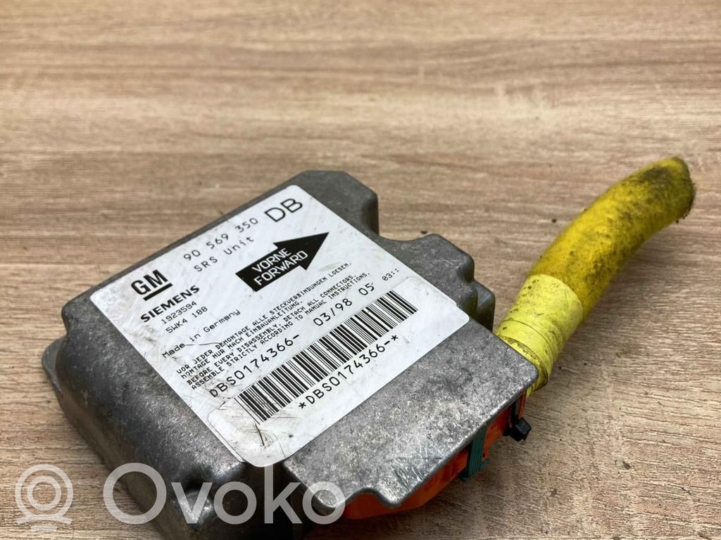 Centralina/modulo airbag   90569350,5WK4188