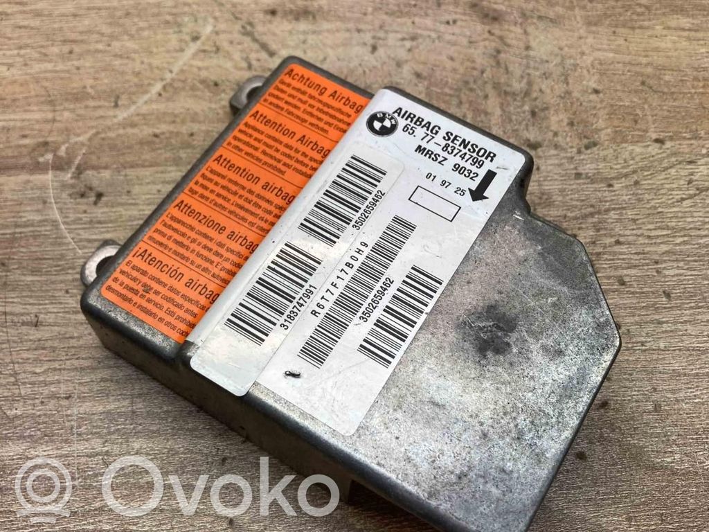 BMW 5 E39 Unitate/modul de comandă airbaguri 
