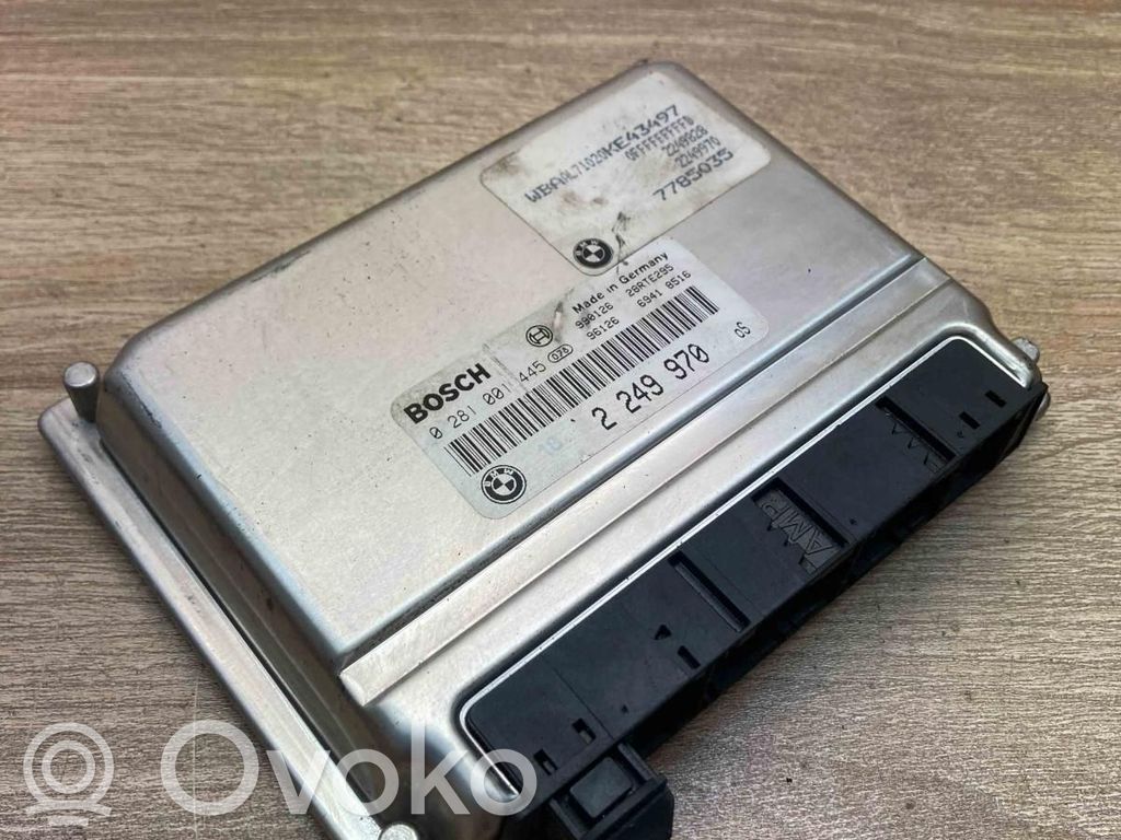 Unité de commande, module ECU de moteur   2249970,0281001445