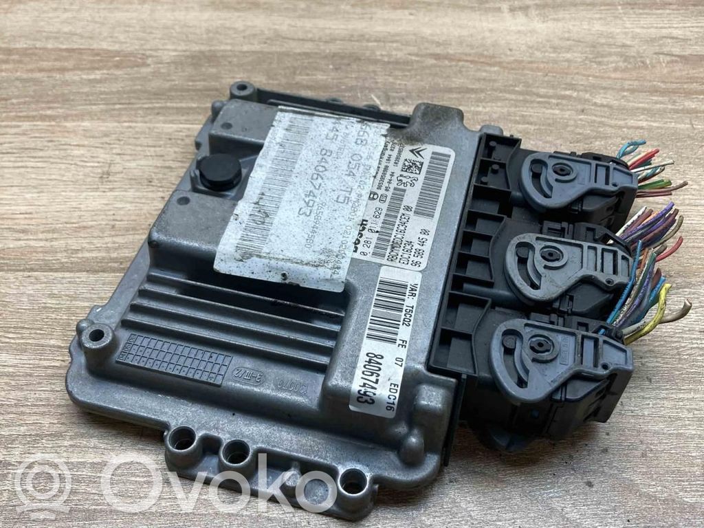 Citroen C4 I Engine control unit/module ECU 