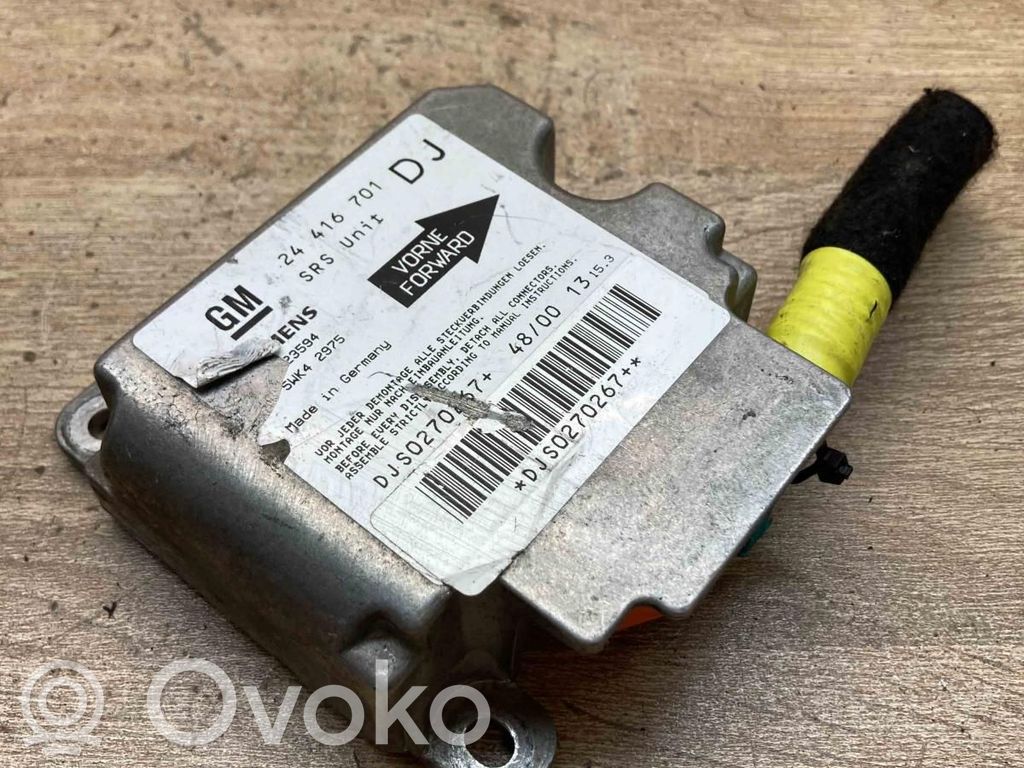 Unidad de control/módulo del Airbag   24416701,5WK42975,DJ