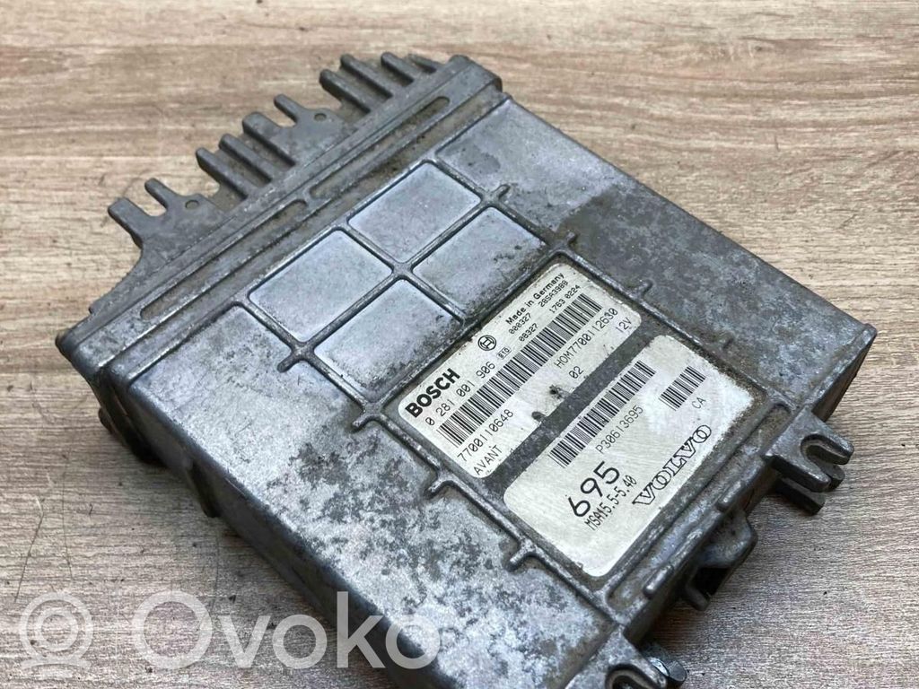 Volvo S40, V40 Komputer / Sterownik ECU silnika 