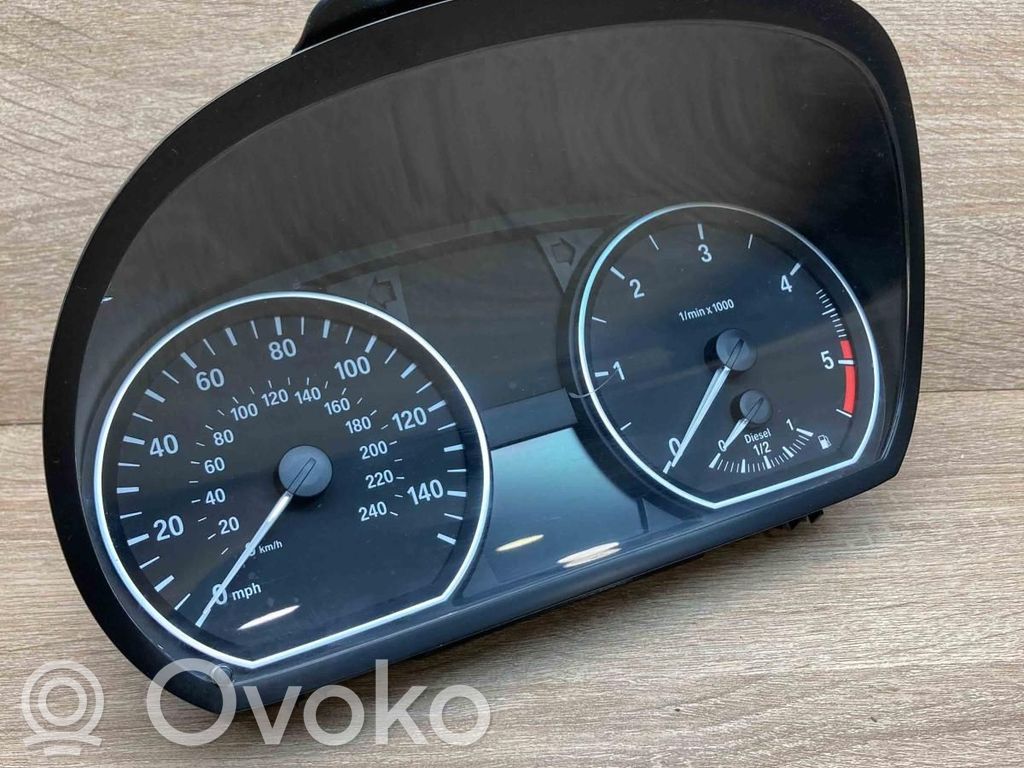 BMW 1 E81 E87 Velocímetro (tablero de instrumentos) 