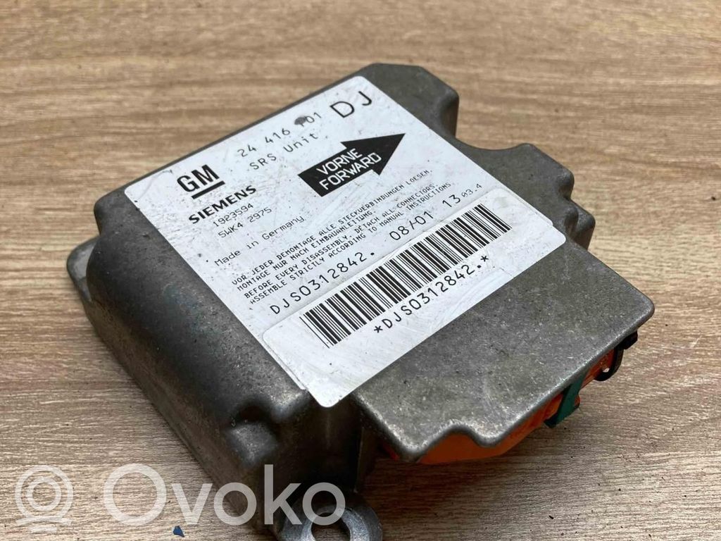 Opel Vectra B Centralina/modulo airbag