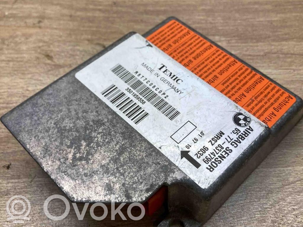 BMW 5 E39 Unitate/modul de comandă airbaguri 