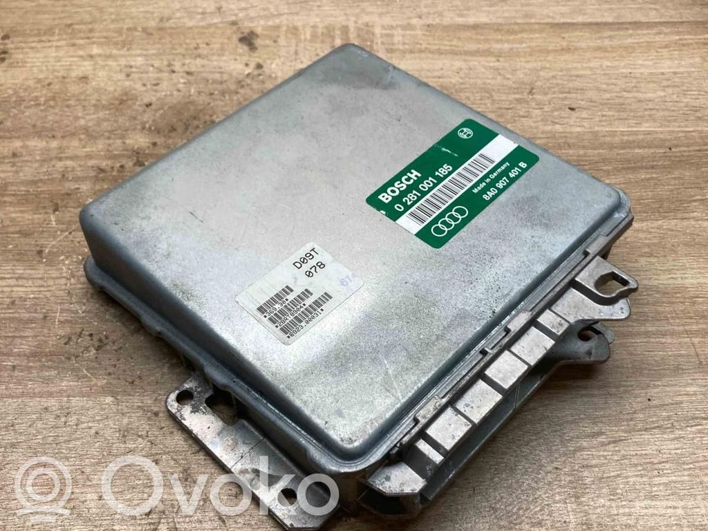 Engine control unit/module ECU   8A0907401B,0281001185