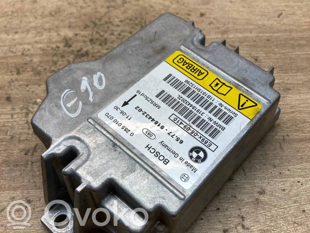 BMW X1 E84 Unitate/modul de comandă airbaguri 