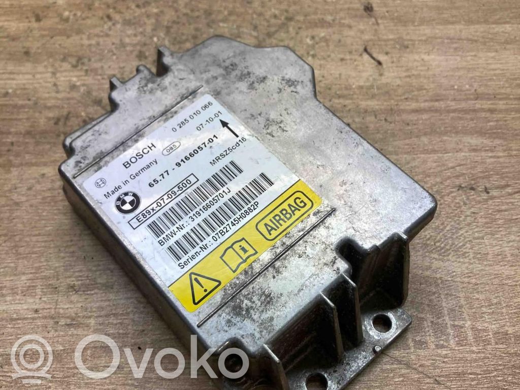 BMW 3 E90 E91 Unidad de control/módulo del Airbag 