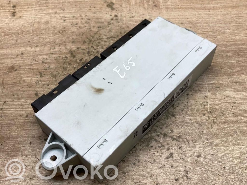 BMW 7 E65 E66 Unidad de control/módulo del bloqueo de puertas 