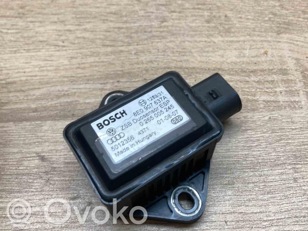 Audi A4 S4 B6 8E 8H Sensor ESP de aceleración de frecuencia del intermitente 
