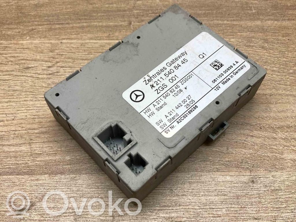 Módulo de control Gateway   A2115408445,A2115408245